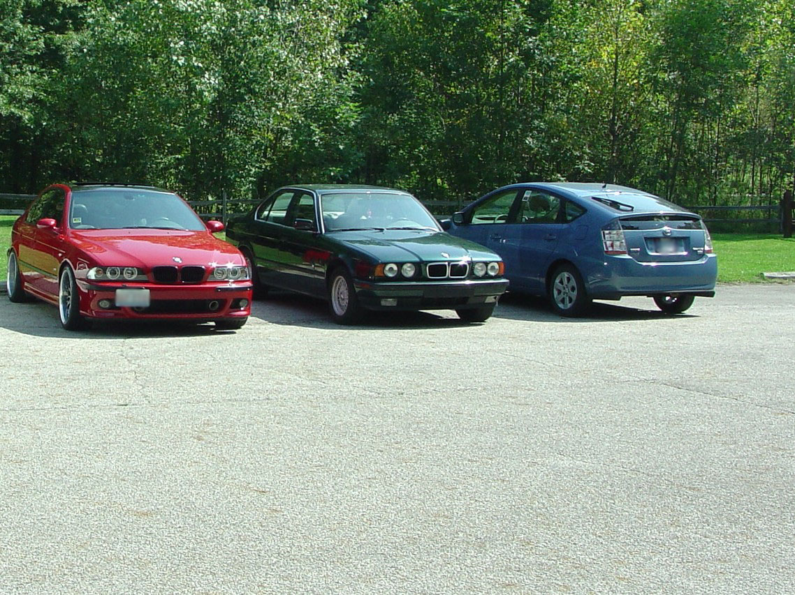 3 Cars Parked