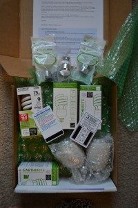 Energy Savings Kit Opened