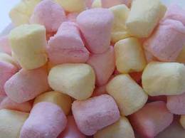 Colorful marshmallows